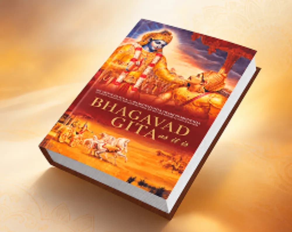 A copy of the Bhagavad Gita As It Is