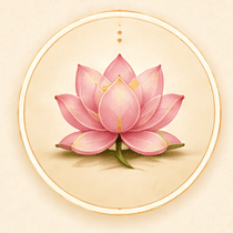 Pink lotus flower symbolising peace of mind
