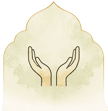 Illustration of open hands offering a heart