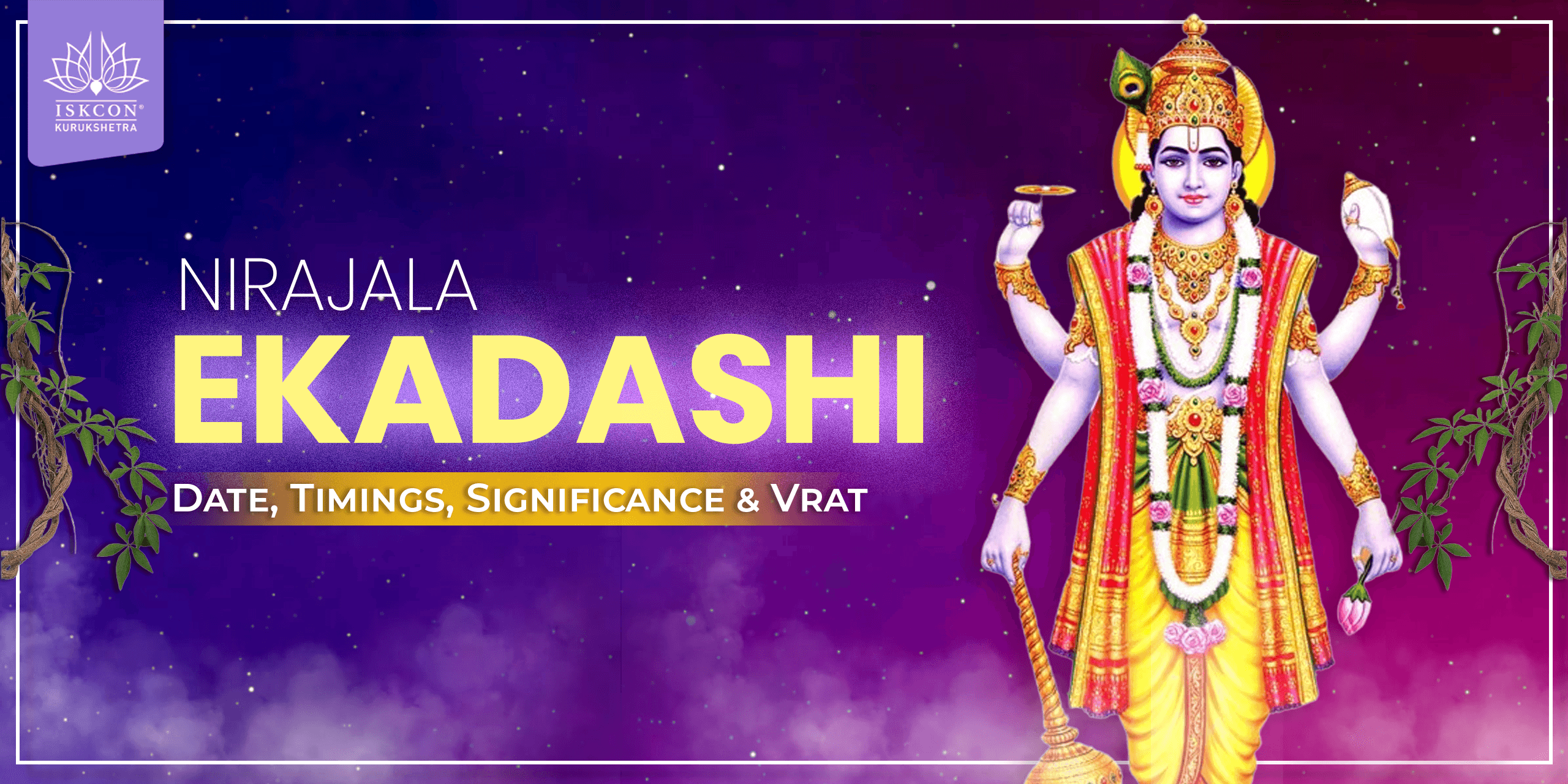 Nirjala Ekadashi 2025: Date, Timings, Significance & Vrat