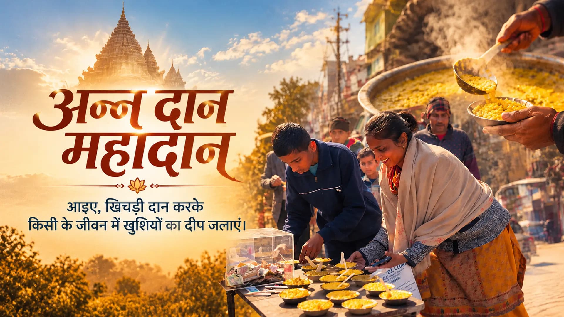Khichdi Distribution