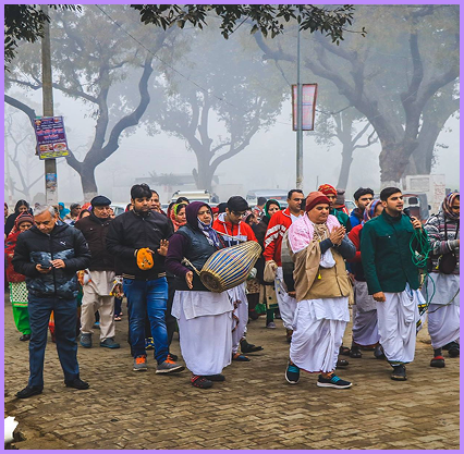Sri Krishna-Arjuna Mandir Devotees
