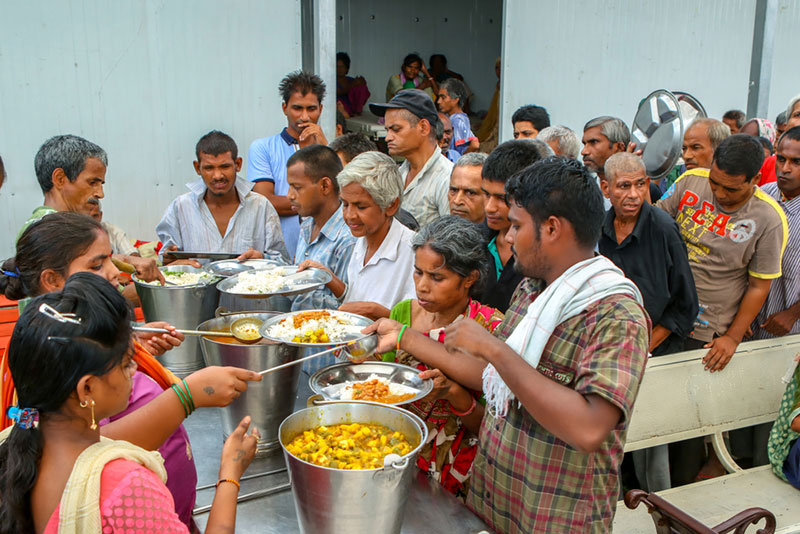 Feeding Poor People Feeding Poor People