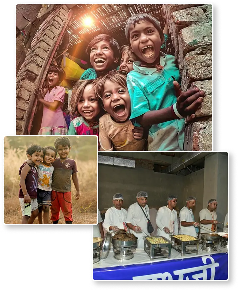  iskcon food distribution for Needy